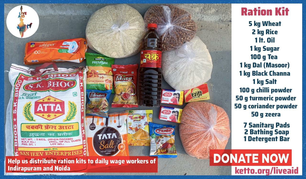 Core Member - Live Aid, India COVID-19 Relief Fundraiser Campaign image 1