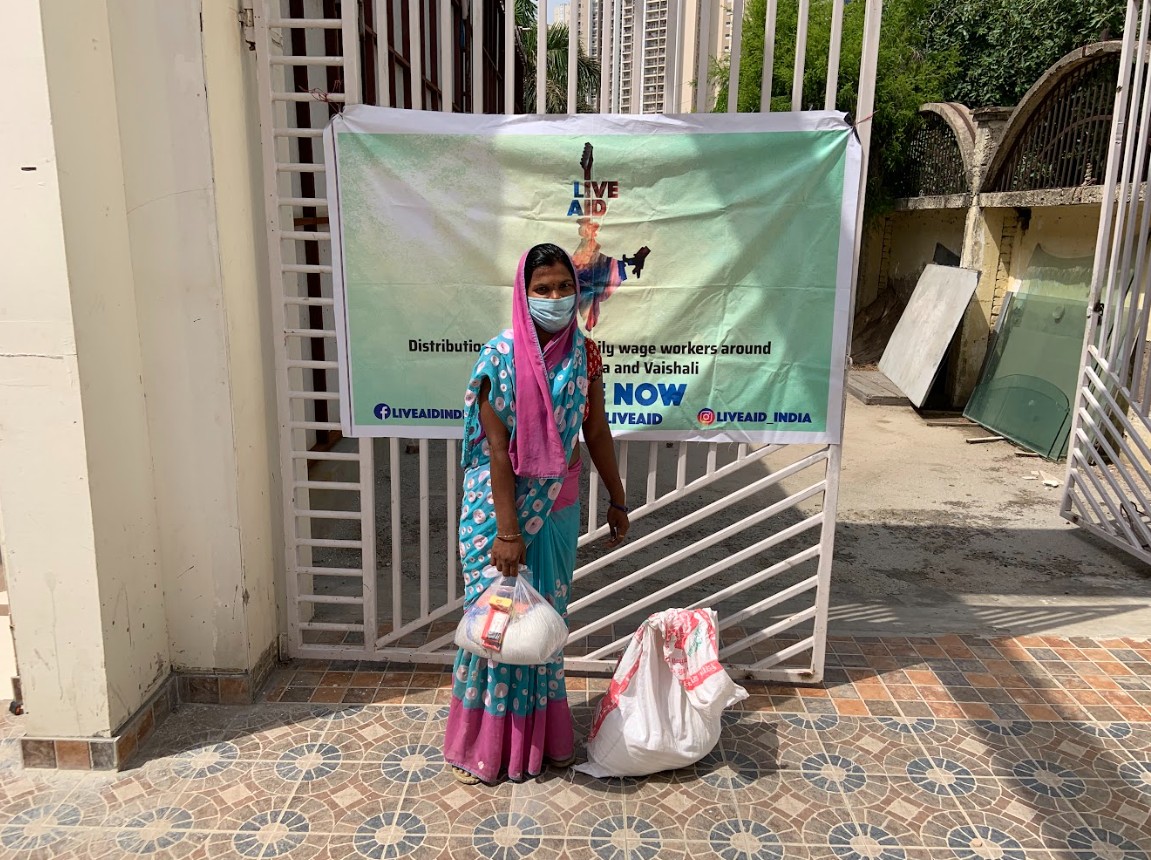 Core Member - Live Aid, India COVID-19 Relief Fundraiser Campaign image 4